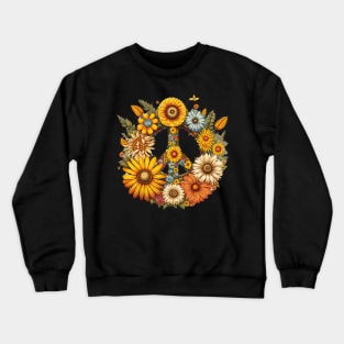 Peace Daisy Crewneck Sweatshirt